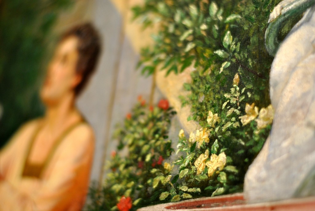 Detalj ikone 'Sv. Pantelejmon leči Srbe'